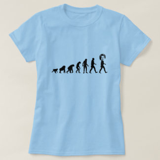 T-shirt Évolution humaine Hillary Clinton