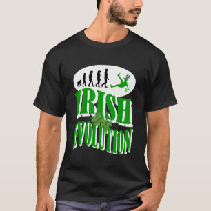 T-shirt Évolution irlandaise
