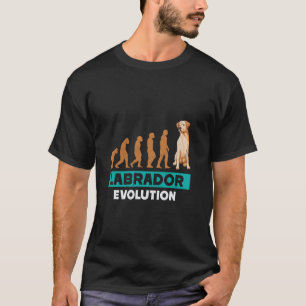 T-shirt ÉVOLUTION LABRADOR Retriever Labrador Drôle de Chi