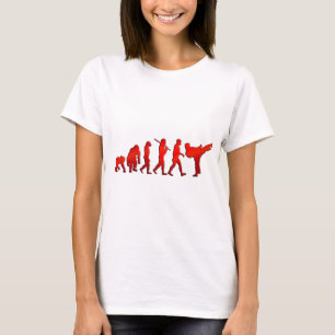 T-shirt Évolution mélangée d'artistes d'arts martiaux d