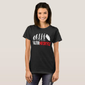T-shirt Evolution Motorcycle Emocycle Emocycle Motorcycli (Devant entier)