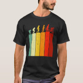 T-shirt Evolution MTB Mountain Biking Bicycle For Biker Me (Devant)