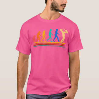 T-shirt Évolution Musicien Jazz Saxophoniste Orchestre