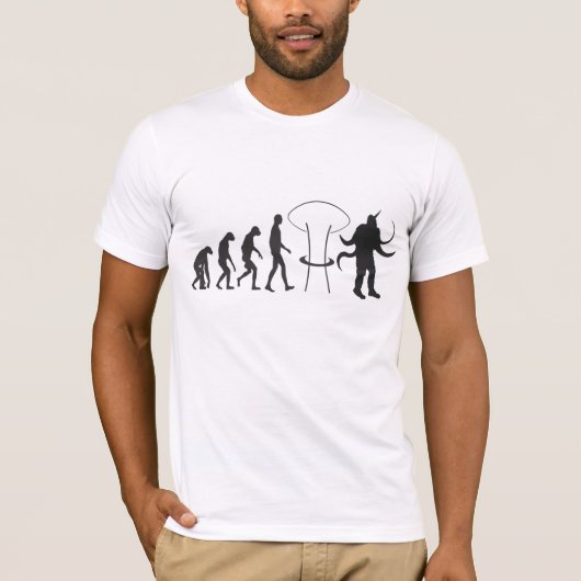 T-shirt Évolution nucléaire (Devant)
