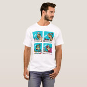 T-shirt Évolution numérique 2 (Devant entier)