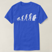 T-shirt Evolution of the thinker philosopher (Design devant)