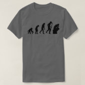 T-shirt Evolution of the thinker philosophy philosopher 2 (Design devant)