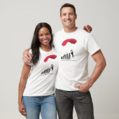 T-shirt évolution parachute (Unisexe)