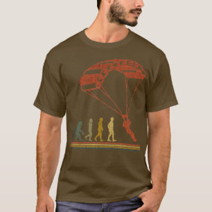 T-shirt Evolution Parachute Jumping