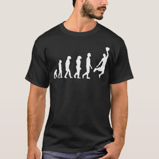 T-shirt Évolution plus importante que celle du basket-ball