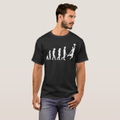 T-shirt Évolution plus importante que celle du basket-ball (Devant entier)