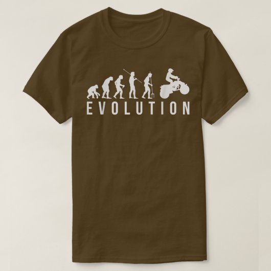 T-shirt Evolution Quad Bike Rider (Design devant)