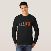 T-shirt Évolution rétro du snowboard Funny Snowboarder Win (Devant entier)