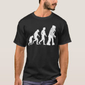 T-shirt évolution robotique (Devant)