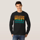T-shirt Evolution Skateboarding Skate Retro Streetwear  1 (Devant entier)