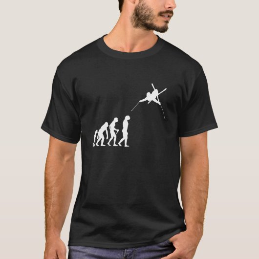 T-shirt Evolution Ski Freestyle Freeride (Devant)