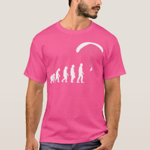 T-shirt Evolution Skydive Et Parachute De Skydive