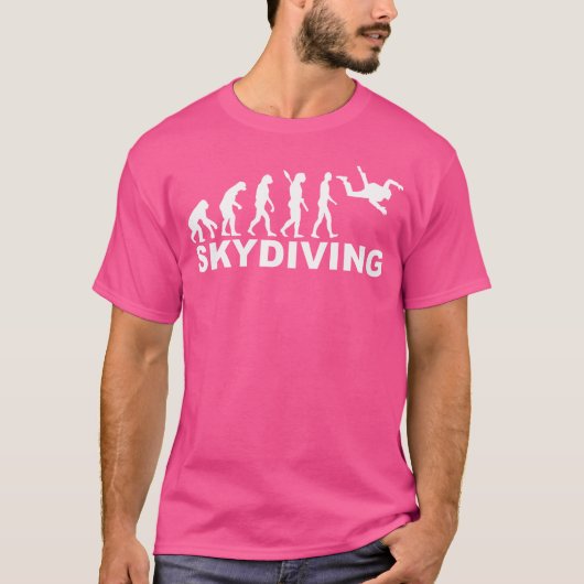 T-shirt Evolution Skydiving (Devant)