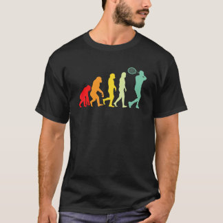 T-shirt Evolution Squash Player Ball Sports Tennis intérie