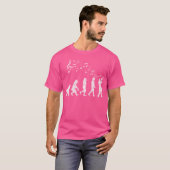 T-shirt Evolution Trumpeter Gift Idea Musicien Notes music (Devant entier)