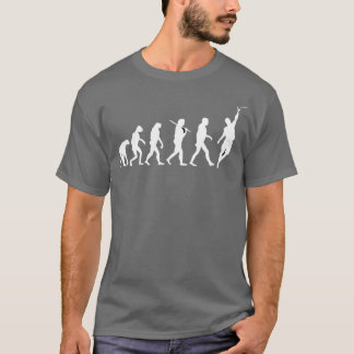 T-shirt Evolution Ultimate Frisbee Funny