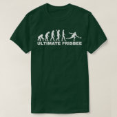 T-shirt Évolution ultime de Frisbee (Design devant)