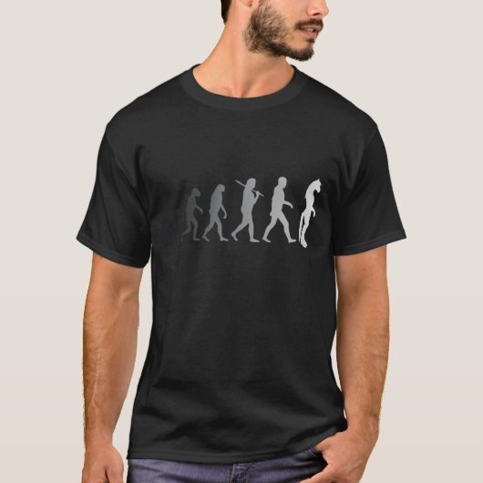 T-shirt Évolution velue (Devant)