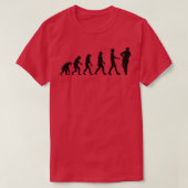 T-shirt Évolution violoniste 2 (Design devant)