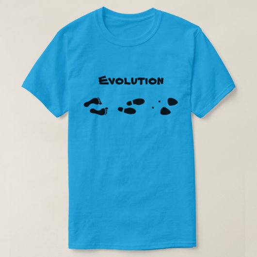 T-shirt Evolution Vote Blue Lotus pour POTUS Harris gagne (Design devant)