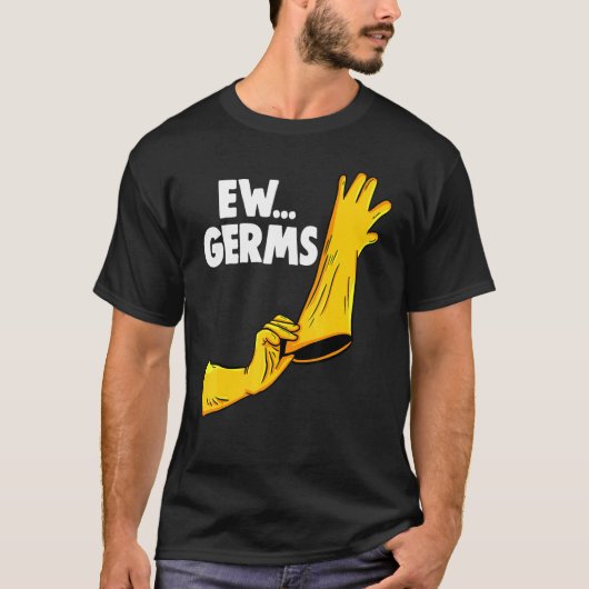 T-shirt EW Germs Women Cleaning Team (Devant)
