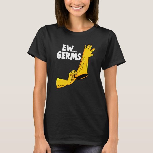 T-shirt EW Germs Women Cleaning Team 1 (Devant)
