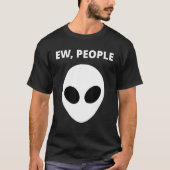 T-shirt Ew People     Alien (Devant)