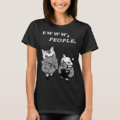 T-shirt Ew People  Cat  Introvert (Devant)