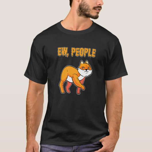 T-shirt Ew Personnes Kitten Maison Chat Chat Chat (Devant)