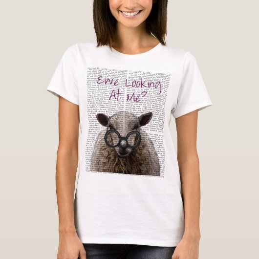 T-shirt Ewe Regard Me DeNiro Mouton 2 (Devant)