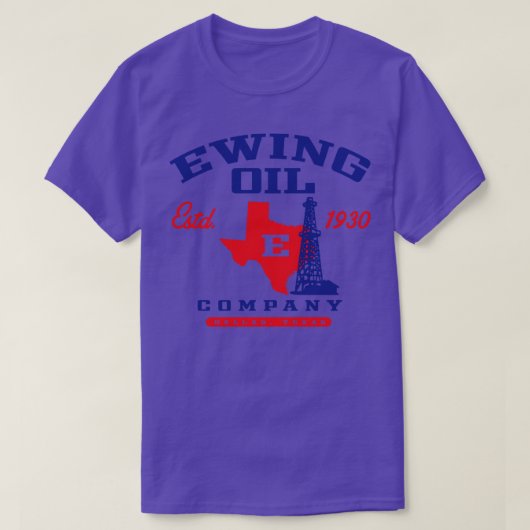 T-shirt Ewing Oil (Design devant)