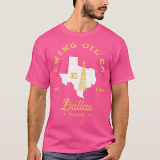 T-shirt Ewing Oil Co Dallas Texas Est 1930