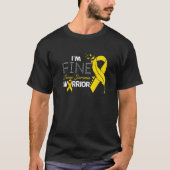 T-shirt Ewings Sarcoma Warrior Je suis beau (Devant)