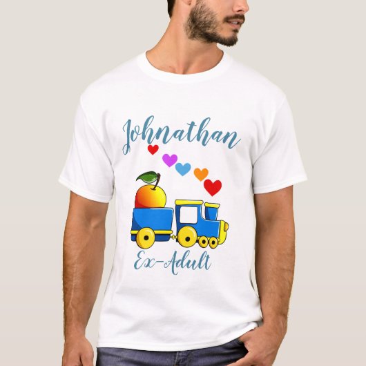 T-shirt Ex Adult Funny Custom (Devant)
