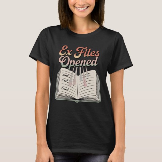 T-shirt Ex Fichiers Ouverts | Archives de Relations Étince (Devant)