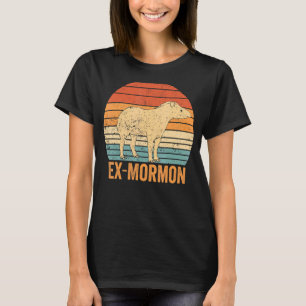 T-shirt Ex-mormon Tapir Cheval LDS Rétro Exmo Ex-mormon_1