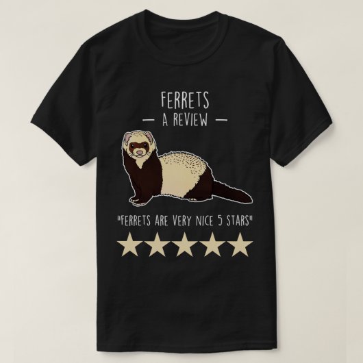 T-shirt Examen des Ferrets (Design devant)