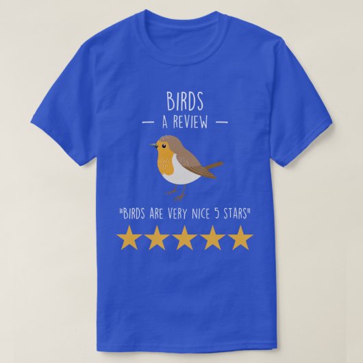 T-shirt Examen des oiseaux 1 (Design devant)