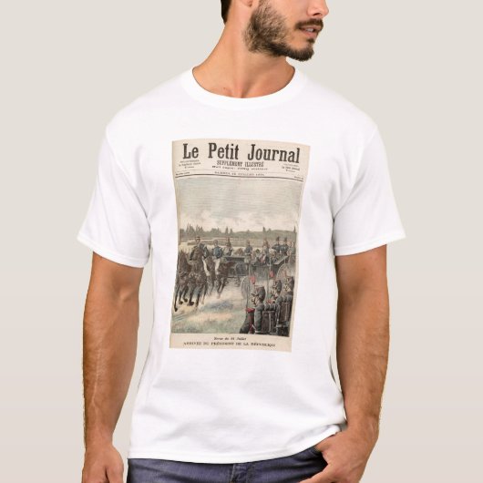 T-shirt Examen des troupes (Devant)