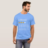 T-shirt Examen Drôle de Hus 4 Évaluation Hus (Devant entier)