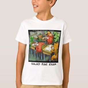 T-shirt Examen drôle du bar à salades