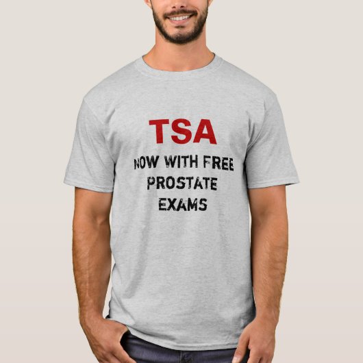T-shirt Examens de prostate gratuits (Devant)