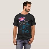 T-shirt EXANGLIA (Blue + White) Basic (Devant entier)