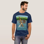 T-shirt Excalibur et Arthur (Devant entier)