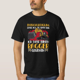 T-shirt Excavateur d'excavateur Crawler Excavateur